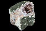 Quartz Perimorph (Stalactitic) Geode - Morocco #109444-1